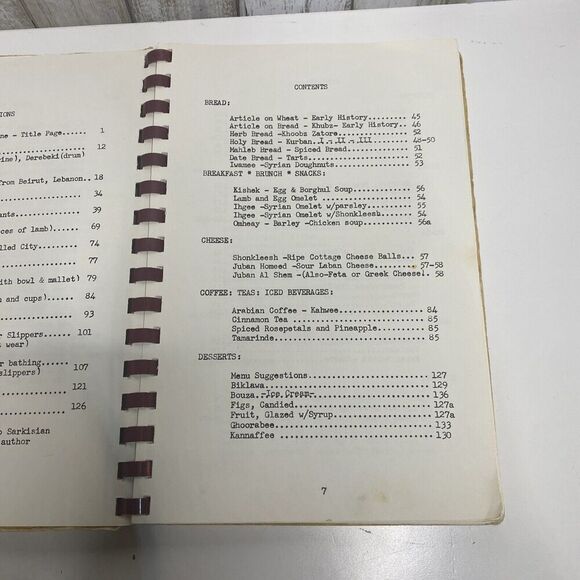 Finest in Middle East Recipes 1968 Cookbook By Yasmine Betar - Picture 9 of 13